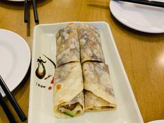 葱饼卷牛肉-台北楚楚园馅饼粥(虹桥南丰城店)