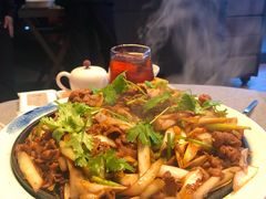 炙子羊肉-柿合缘新京菜(国金中心商场店)