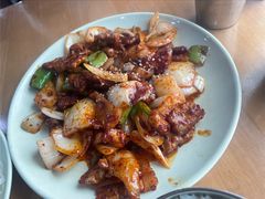 辣炒五花肉-贤花饭店(城阳店)