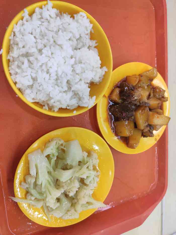 东华大学第一食堂(松江校区店)-"发现居然有母校的食堂,赶快翻图来写