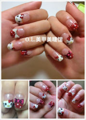 纯彩绘 hello kitty-O.L. 美甲美睫馆