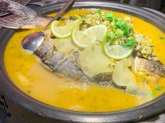 -探鱼·鲜青椒爽麻烤鱼(苏宁广场店)