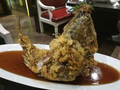 糖醋鲤鱼-老牌坊•鲁菜名店•地道济南菜(大观园商埠店)