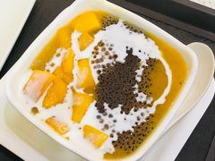 芒果椰汁西米露-圆碌碌甜品屋(二中店)