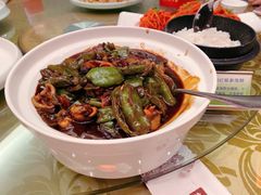 擂辣椒腩肉烧红级参-南湖春色海鲜食府(中兴街店)