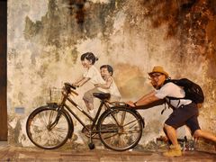 -槟城街头艺术街区