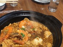 -东来菜馆•手抓海鲜家常菜•海鲜锅贴(鸽子窝店)