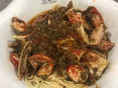 蟹脚热干面-沈记烧烤海鲜(江汉二路店)