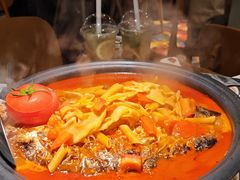 -探鱼·鲜青椒爽麻烤鱼(天河优托邦店)