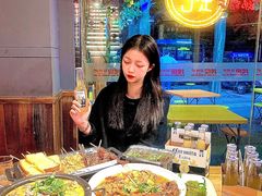 -路边摊小炉子烧烤