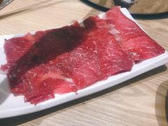 雪花牛肉-朱氏牛鼎记鲜牛火锅(山水华庭店)