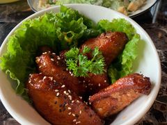 黑白芝麻鸡翅-Lets burger非常汉堡·环球风味(蓝色港湾店)