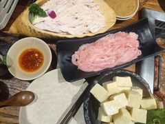 前女友鸭肠-老牌坊云南鱼豆花火锅(爱建店)