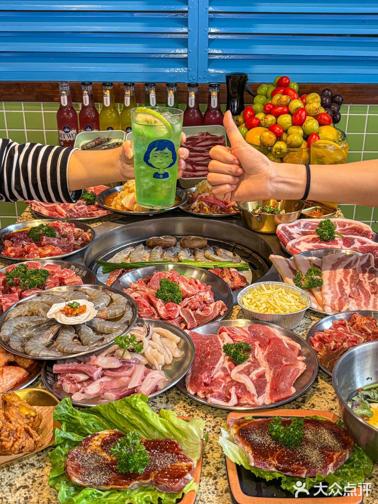 把3号线坐穿都要吃的一家韩式自助烤肉~~