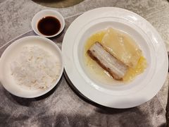 白菜炉肉扒花胶配米饭-厉家菜(金宝街店)