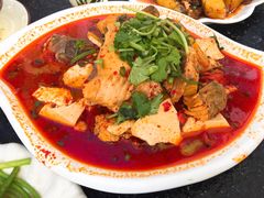 酸辣木瓜鱼-海韵人家.海景花园经典云南菜(双廊店)