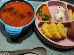 酸汤筱面鱼鱼儿童餐-西贝莜面村(上海百联西郊店)