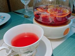 缤纷莓果茶-蜜桃花开·中西融合菜E&W(南长街店)