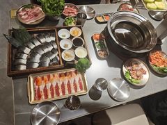 -围炉肉舍•炭烤活鳗•丹东海鲜烤肉(步行街店)