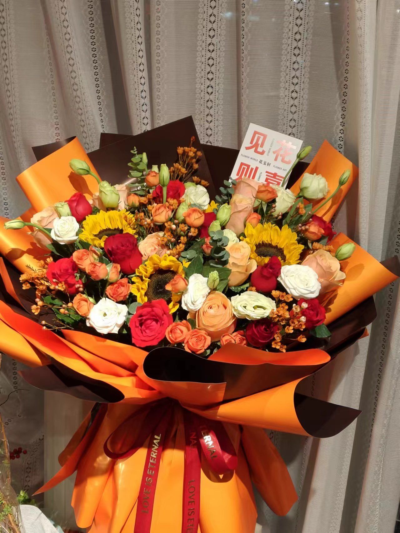 新的一年  心想事成#生日花束 #花店实拍 #济宁花店