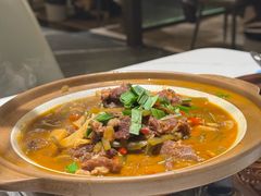 番薯杆黄牛肉-阿露佳·舌尖上的安吉菜