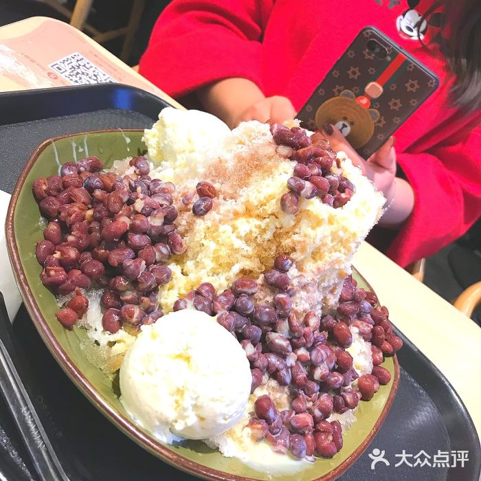 鲜芋仙meetfresh(王府井apm店)红豆牛奶冰图片