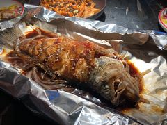 酱烤活鲈鱼-新白鹿餐厅(虹桥南丰城店)