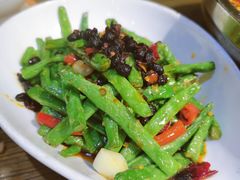 干煸四季豆-大川先生·小龙虾·川菜(信义坊店)