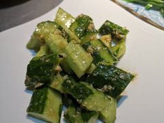 蒜泥青瓜（份）-探鱼·鲜青椒爽麻烤鱼(天一广场店)