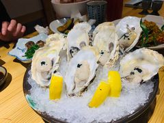 生蚝刺身-花和海鲜自助(梅江店)