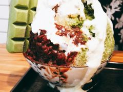日式抹茶生乳かき氷-WONDER ICE 萬得冰田(建設路总店)
