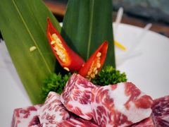 极品黑毛牛肉粒-小洋房•海鲜火锅酒楼(华林路店)