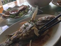 清蒸海鱼-明记海鲜大排档(巽寮湾店)