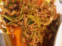 传统鱼香肉丝-眉州东坡(上海中心店)