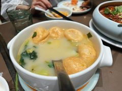 无油鱼汤煮时蔬-有璟阁港式餐厅(国贸商城店)