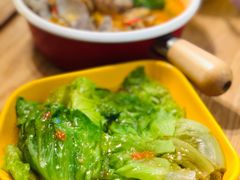 玉翠生菜-星椰叻沙·椰浆鲜虾面(江南西店)