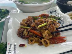 酱爆鱿鱼筒-景好海鲜餐厅(大鹏必选旅游店)