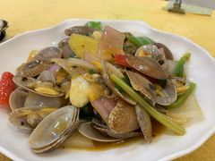 豉椒炒花甲-半岛私房菜(梅林店)