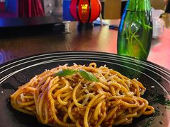 慢炖野生菌猪肉酱意面-疯克大象美式烤肉餐厅