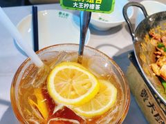 大王冰柠檬茶-费大厨辣椒炒肉(黄兴中心广场店)
