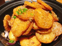 鸭肝酱土豆片-原食日记(三里屯店)