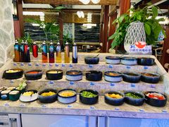 自助调料区-介里海鲜自助(万达广场太原街店)
