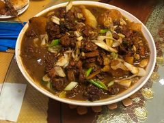 新疆特色大盘鸡-新疆儿子娃娃餐厅(锦华街店)