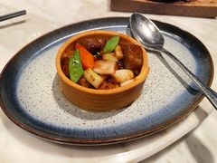 鹅肝爆炒牛肉-无锡苏宁银河国际酒店-悦府65中餐厅