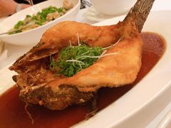 黄油花雕浸笋壳鱼-玫瑰厅上海菜(兴国路店)