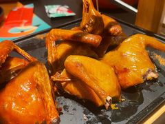玻璃脆皮乳鸽-羽鸽集·乳鸽专门店·地道顺德菜(岭南站店)