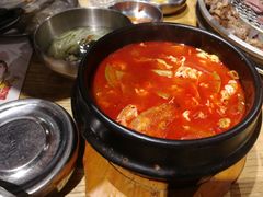 海鲜嫩豆腐汤-姜虎东白丁烤肉(苏州中心店)