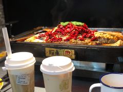 重庆豆花烤鱼-探鱼·鲜青椒爽麻烤鱼(苏宁广场店)