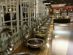 自助取餐区-感恩心素食馆(百世广场店)