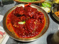 月梅酱辣蟹-草家酱蟹炭火烤肉店(珲春南路一店)